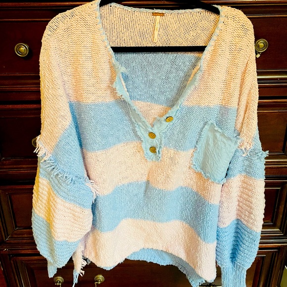 Free People Road Trip Henley Sweater - Picture 3 of 6